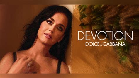 actrice pub parfum dolce gabbana|Katy Perry Devotion advertising campaign .